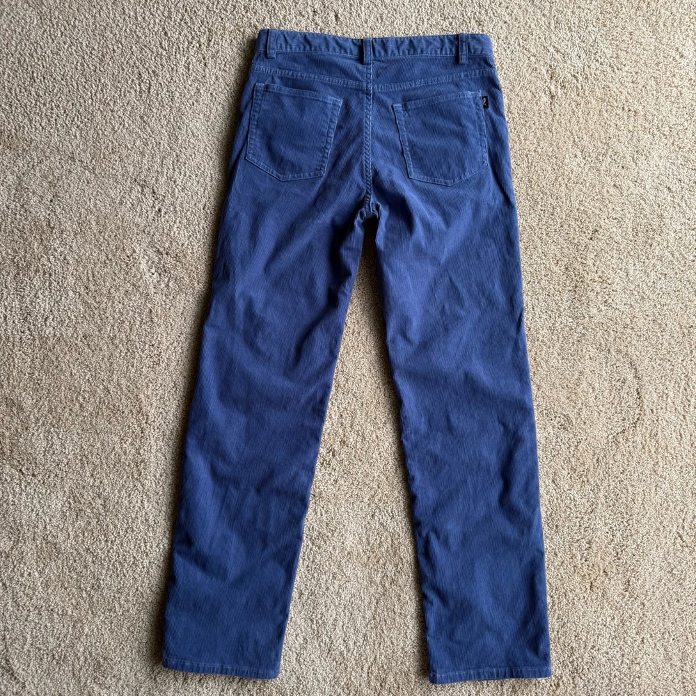 Vineyard Vines Boys Corduroy Pants Size 16 Blue Straight Casual Preppy - Picture 7 of 8